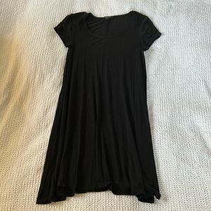 ambiance Black Flowy Dress Oversized Fit Small